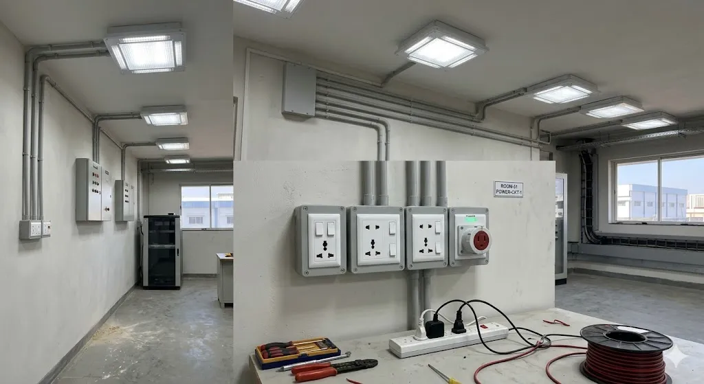 Light Fittings & Power Sockets